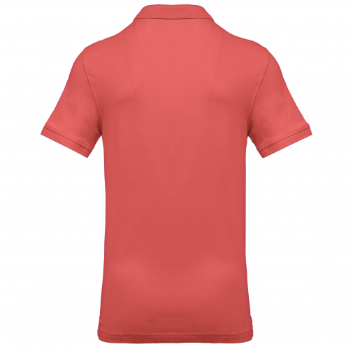true coral Polo piqué de manga corta hombre