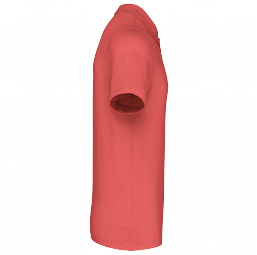 true coral Polo piqué de manga corta hombre