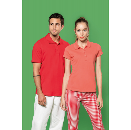 Polo piqué de manga corta hombre