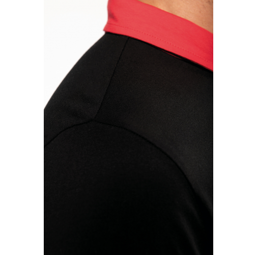 Polo jersey bicolor hombre