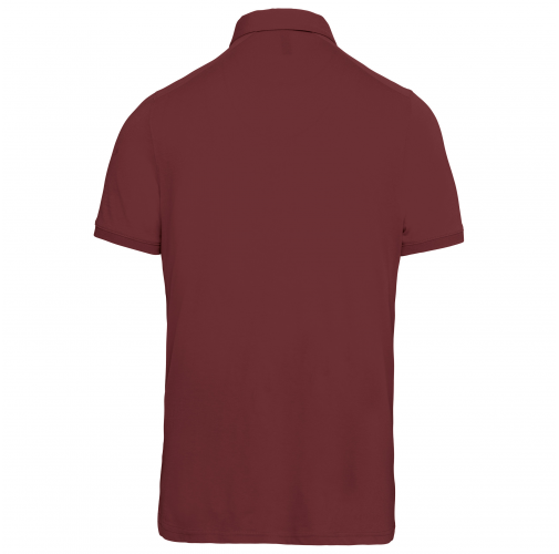 wine Polo jersey manga corta hombre