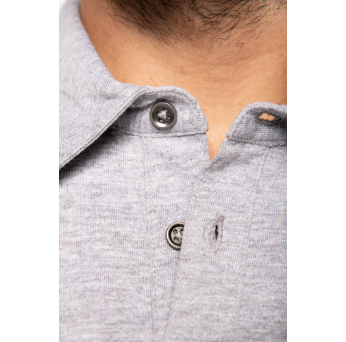 Polo jersey manga corta hombre