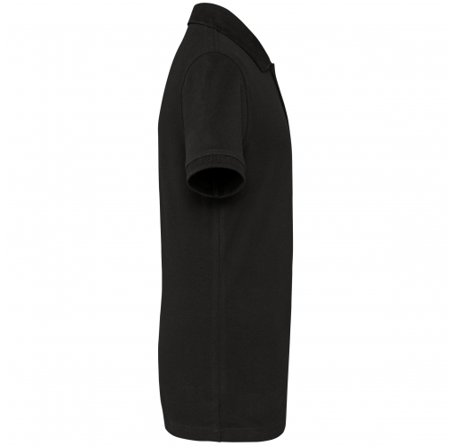 black Polo manga corta infantil