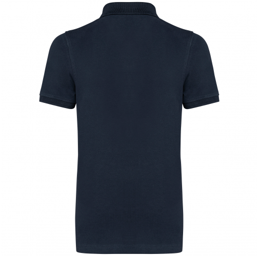 navy Polo manga corta infantil