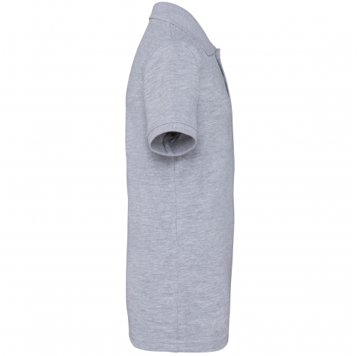 oxford grey Polo manga corta infantil