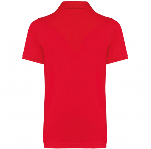red Polo manga corta infantil