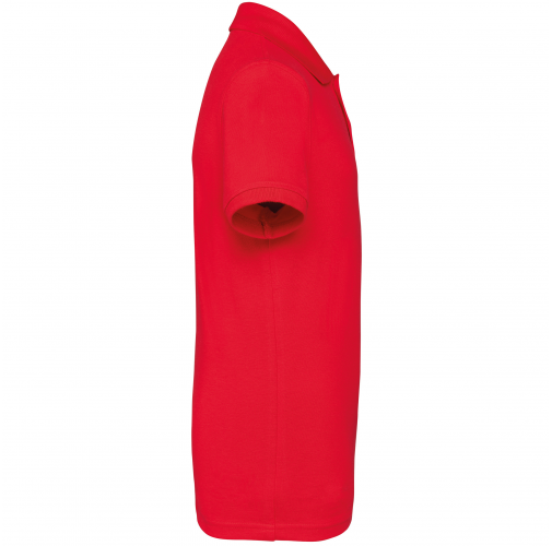 red Polo manga corta infantil