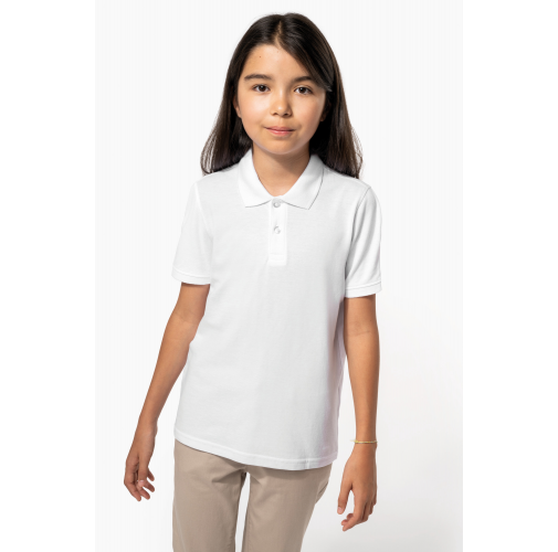 Polo manga corta infantil