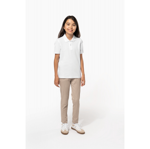 Polo manga corta infantil