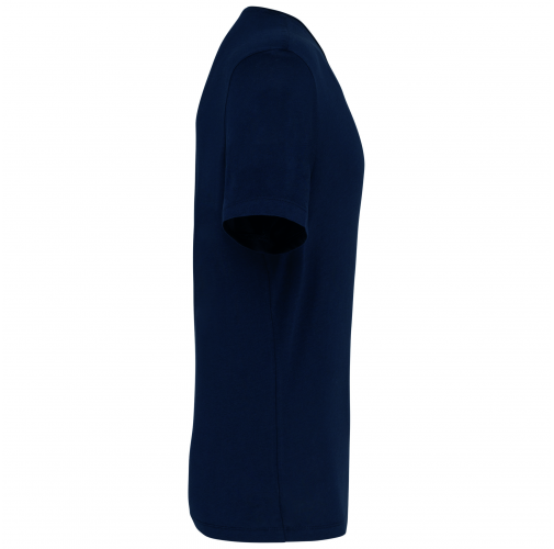 navy Camiseta Supima® cuello de pico manga corte hombre