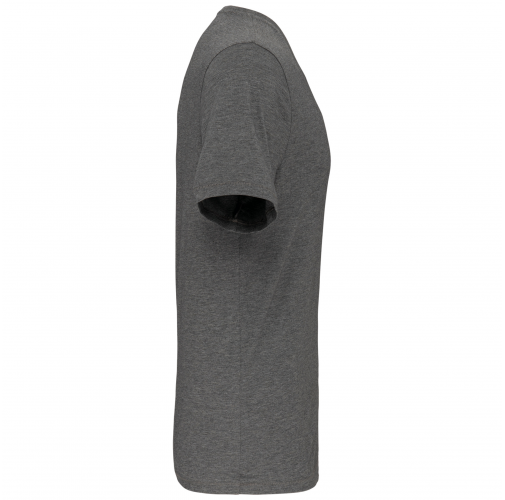 grey heather Camiseta Supima® cuello de pico manga corte hombre