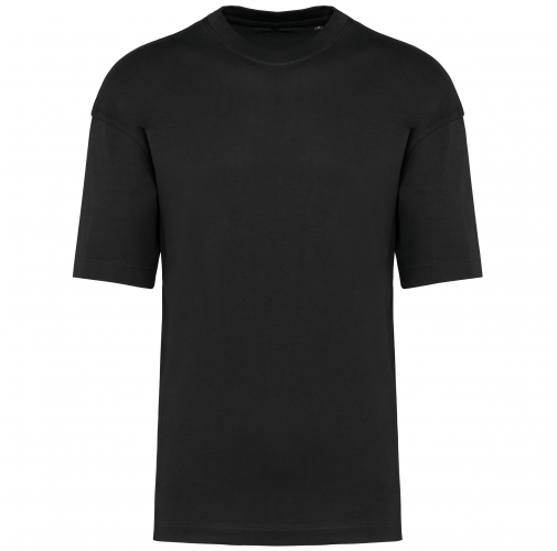 black Camiseta oversize manga corta unisex