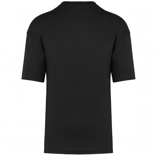 black Camiseta oversize manga corta unisex