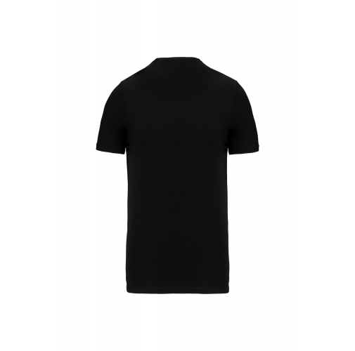 black Camiseta con elastano hombre