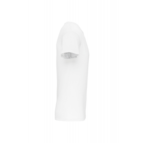 white Camiseta con elastano hombre
