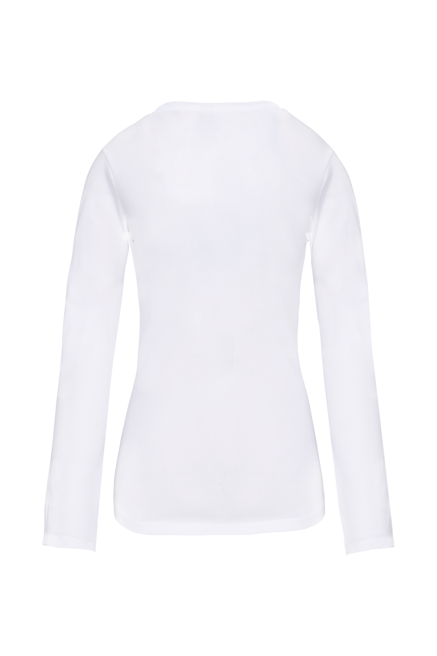 black Camiseta con elastano manga larga mujer