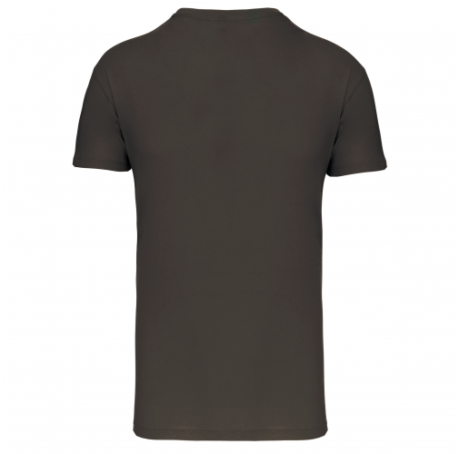 dark grey Camiseta BIO150 IC cuello de pico hombre