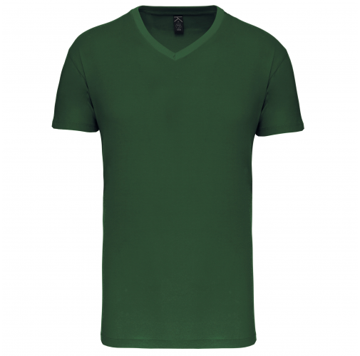 forest green Camiseta BIO150 IC cuello de pico hombre