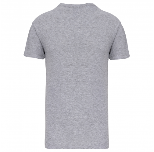 oxford grey Camiseta BIO150 IC cuello de pico hombre