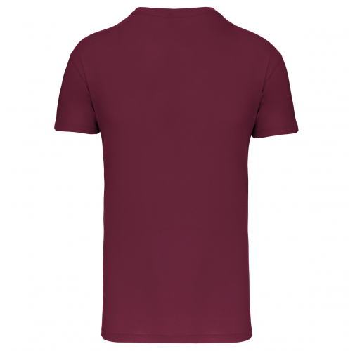 wine Camiseta BIO150 IC cuello de pico hombre