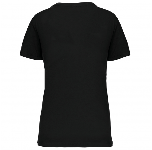 black Camiseta BIO150 IC cuello de pico mujer