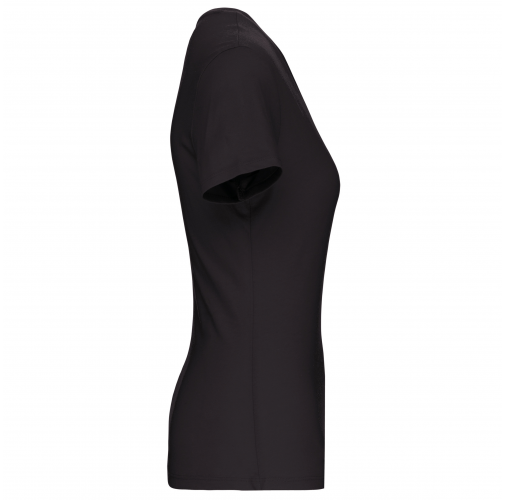 dark grey Camiseta BIO150 IC cuello de pico mujer