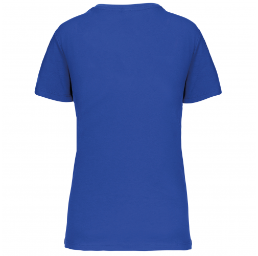 light royal blue Camiseta BIO150 IC cuello de pico mujer