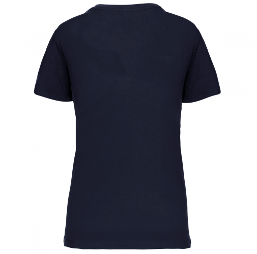 navy Camiseta BIO150 IC cuello de pico mujer
