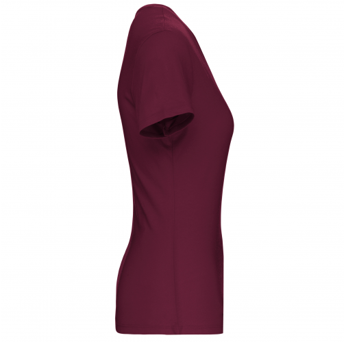 wine Camiseta BIO150 IC cuello de pico mujer