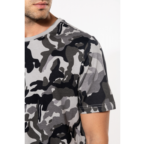 Camiseta camuflaje hombre