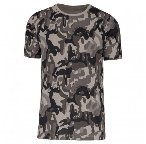 grey camouflage Camiseta camuflaje hombre