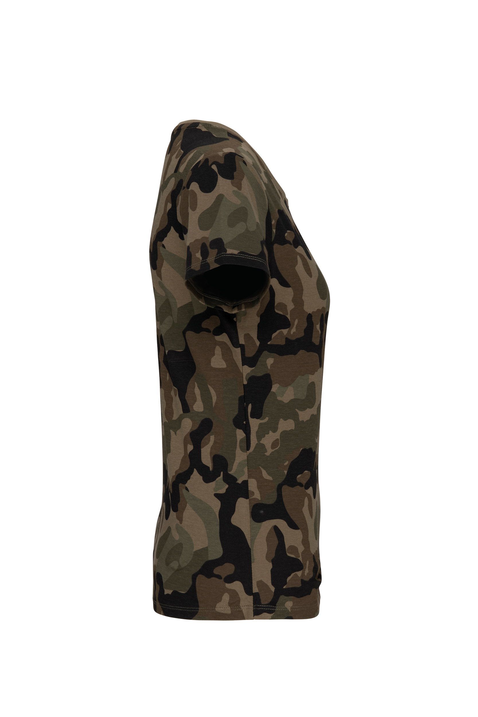 grey camouflage Camiseta camuflaje mujer