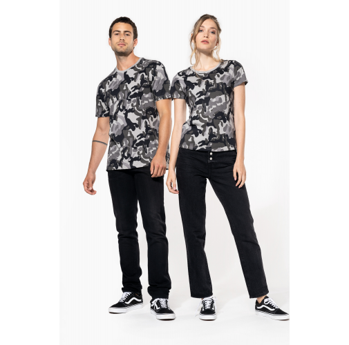 Camiseta camuflaje mujer