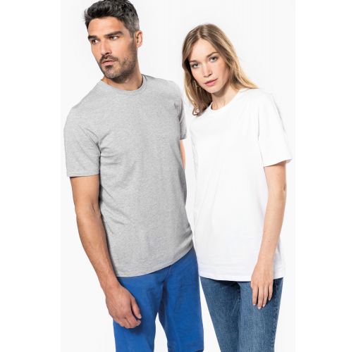 CAMISETA CUELLO REDONDO Y MANGA CORTA UNISEX