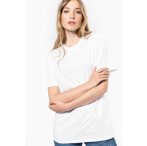 Camiseta cuello redondo y manga corta unisex