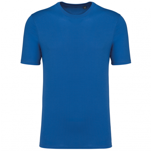 light royal blue Camiseta cuello redondo y manga corta unisex