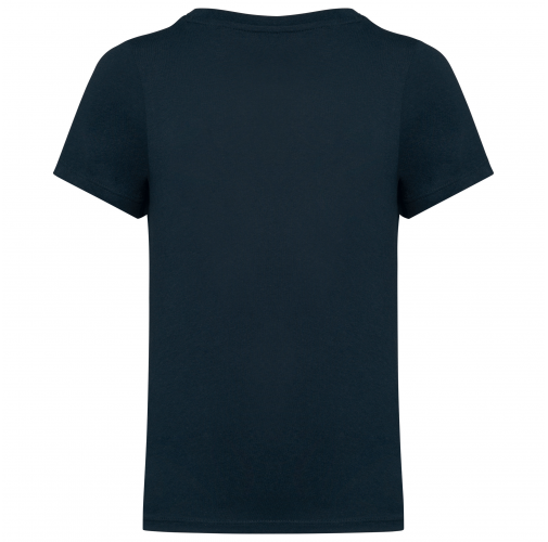 black Camiseta cuello redondo infantil