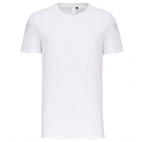 white Camiseta hombre Bio