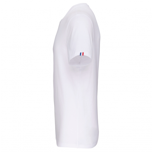 white Camiseta hombre Bio