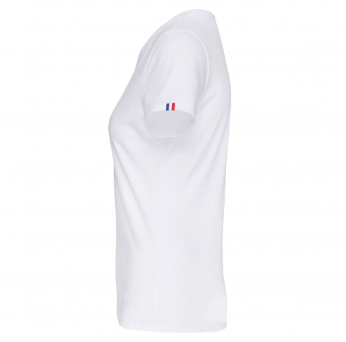 white Camiseta Bio mujer