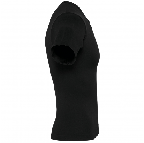 black Camiseta ecorresponsable de segunda piel manga corta hombre