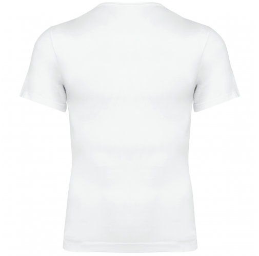 white Camiseta ecorresponsable de segunda piel manga corta hombre