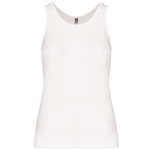 white Angelina - camiseta tirantes mujer