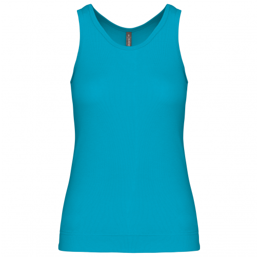 deep turquoise Angelina - camiseta tirantes mujer
