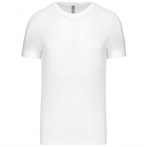white Camiseta manga corta hombre