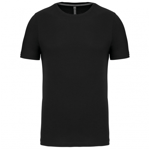 black Camiseta manga corta hombre