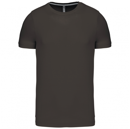dark grey Camiseta manga corta hombre