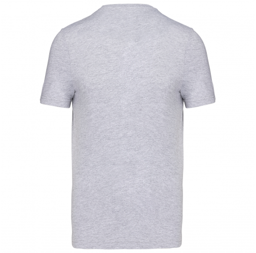 oxford grey Camiseta de manga corta y cuello de pico