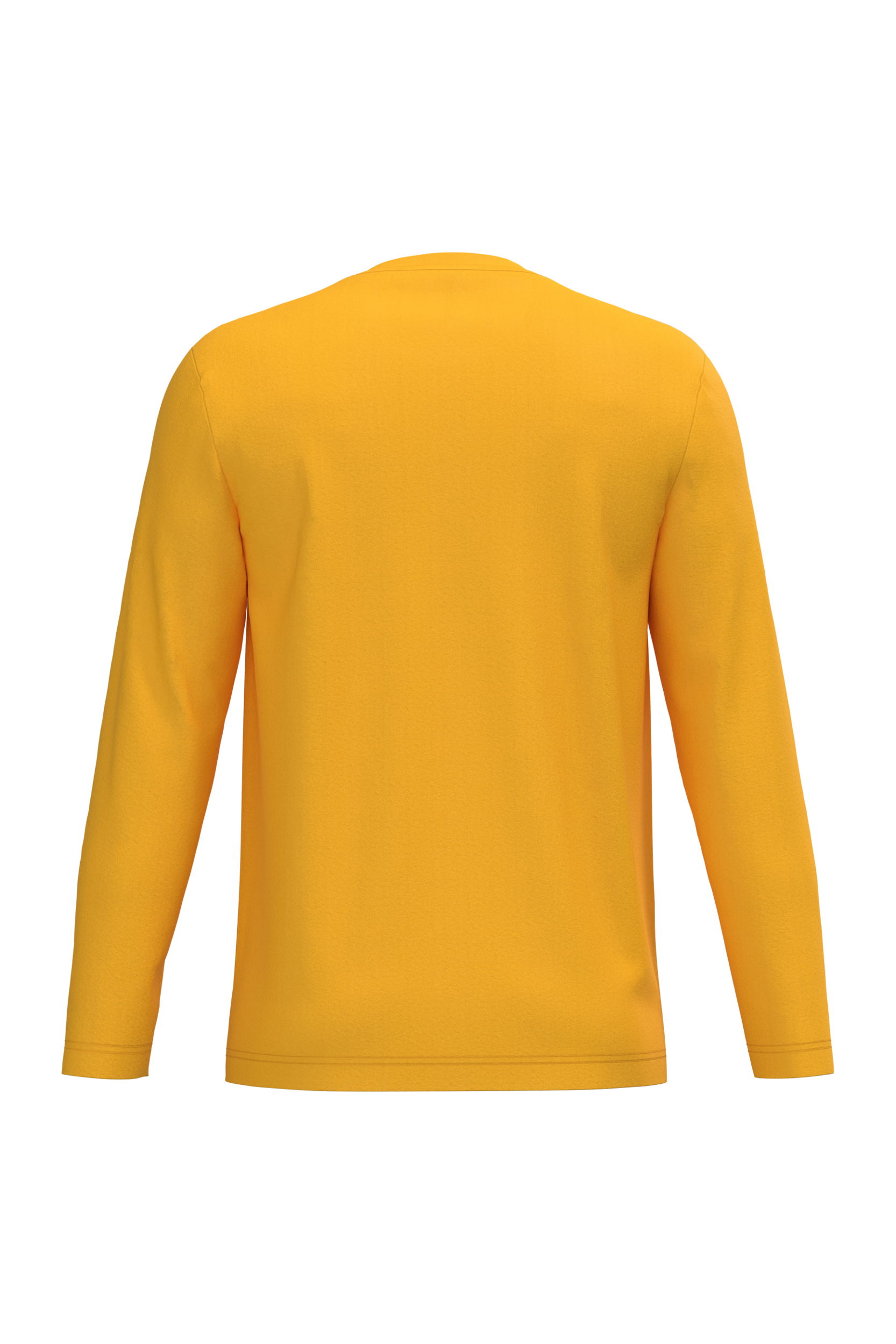 Camiseta de maga larga y cuello redondo hombre