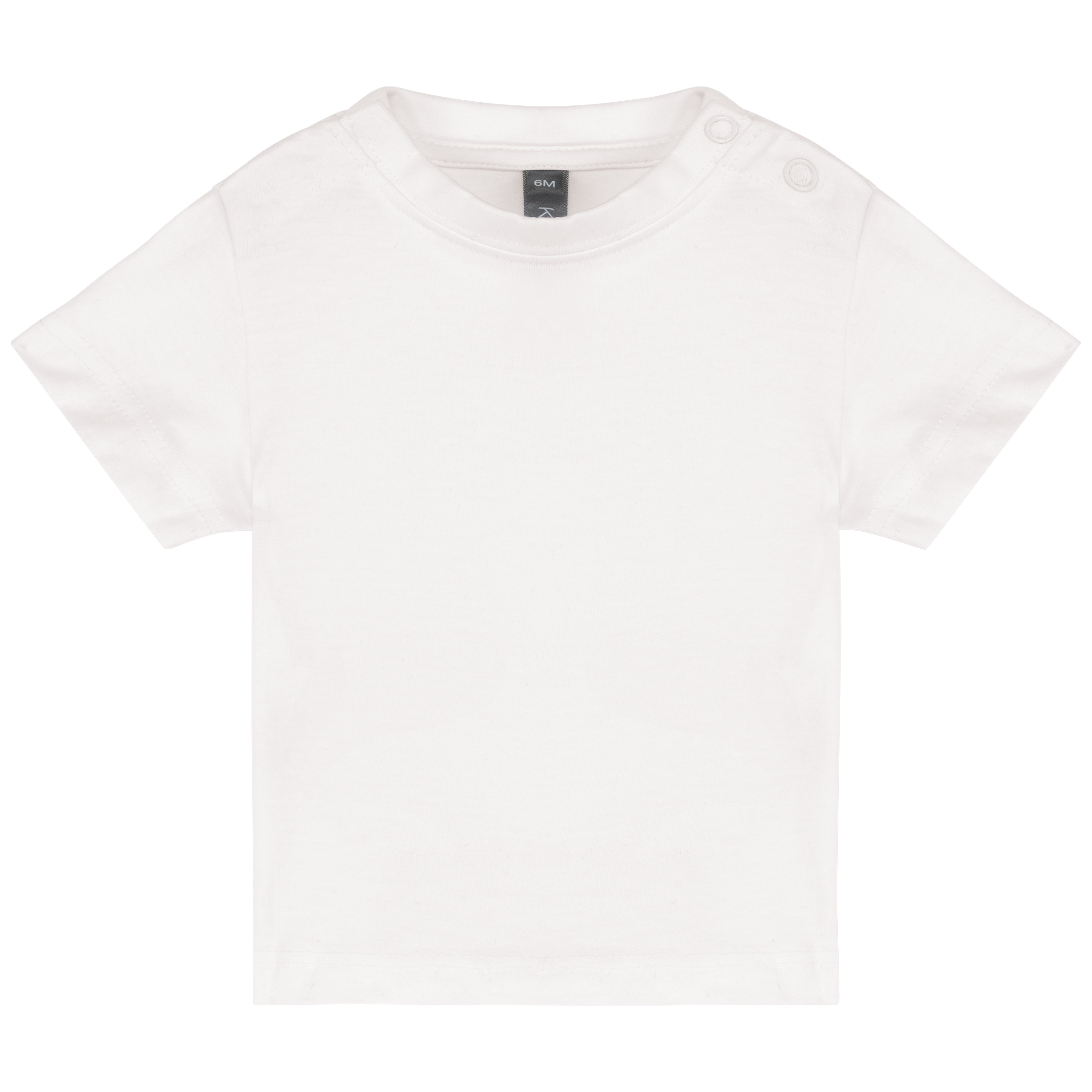 black Camiseta manga corta bebé